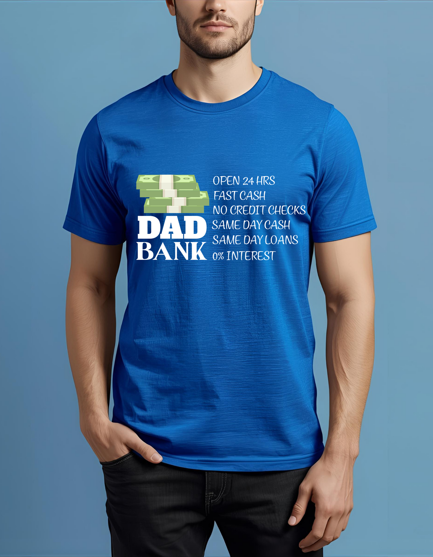 Dad Bank tee