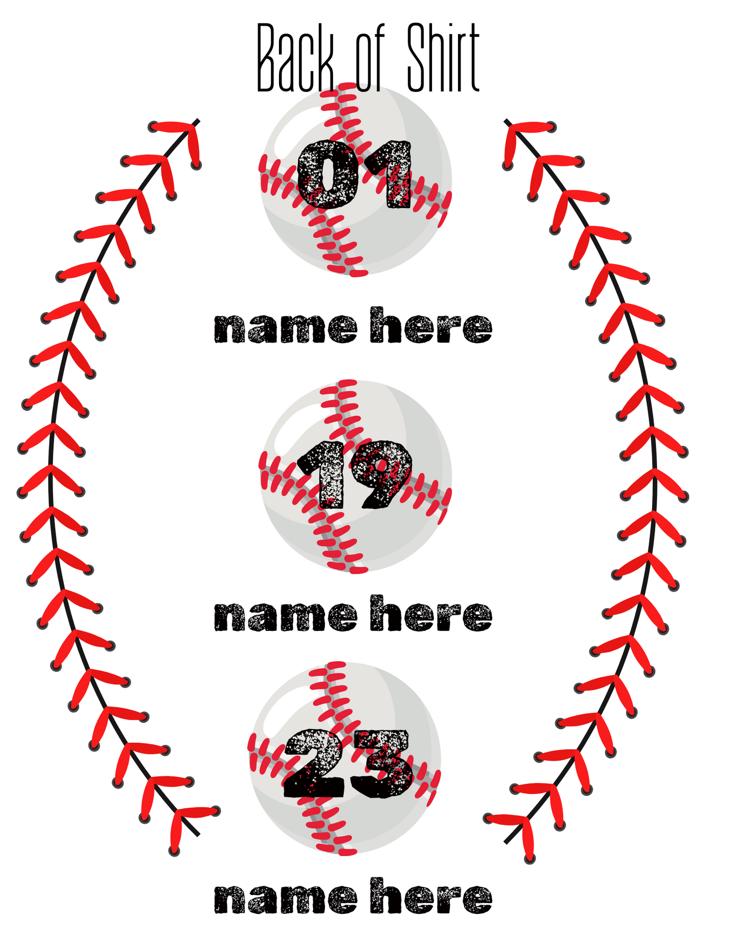 Custom Name Tee