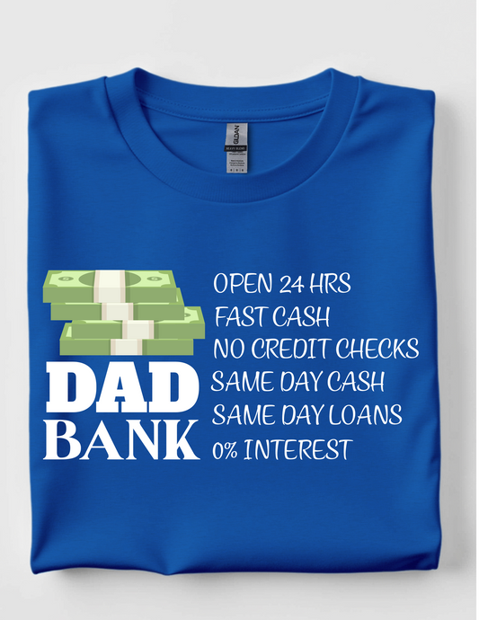 Dad Bank tee