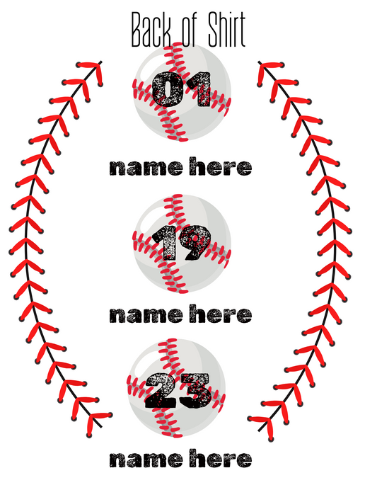 Custom Name Tee