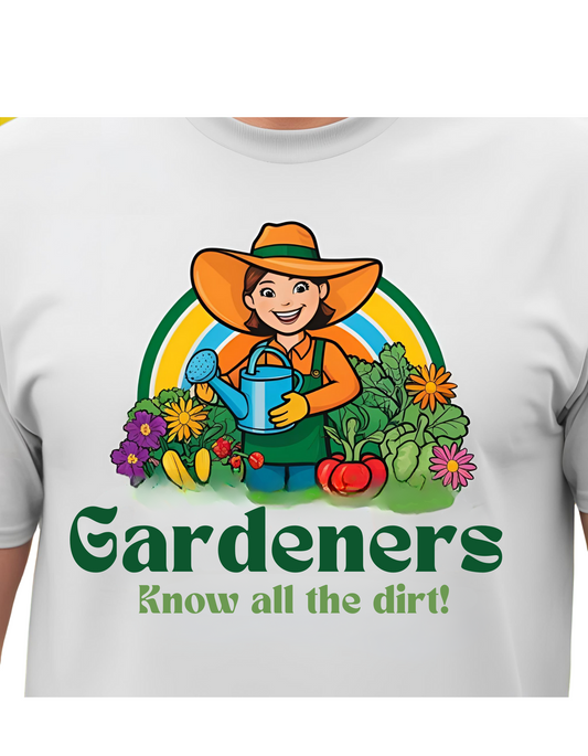 Gardeners know the dirt tee