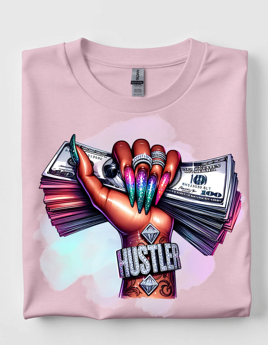 Hustler Hands Short sleeve tee